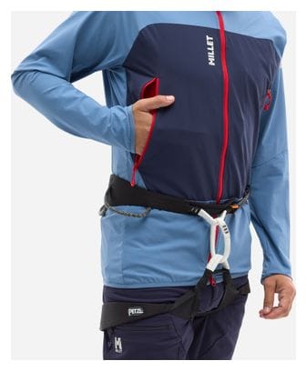 Giacca Softshell Millet Fusion Xcs Blu Uomo