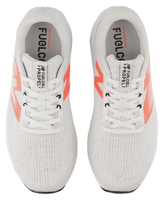 Chaussures Running New Balance FuelCell Propel v5 Blanc/Rouge Femme