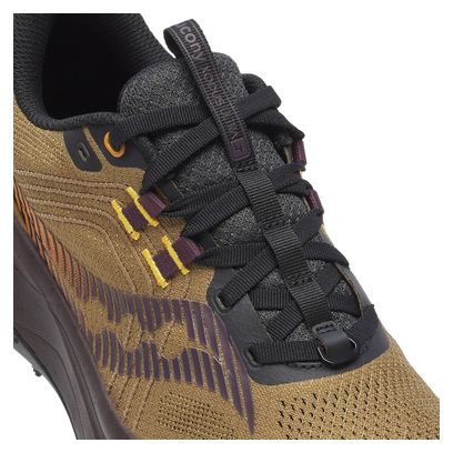 Chaussures Trail Saucony Xodus Ultra 4 Marron Homme