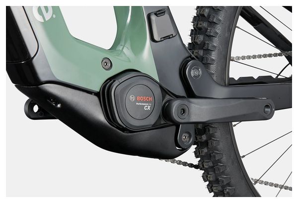 Cannondale Moterra 2 Shimano 11V 800Wh Bosch 100Nm 29'' Grünes Mountainbike mit Elektroantrieb