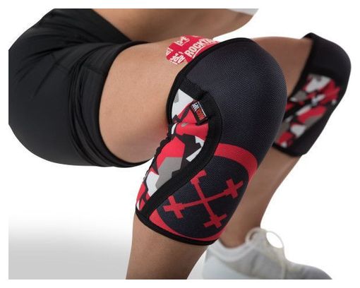 RockTape - Assassins Red Camo 7mm- Protège-genoux
