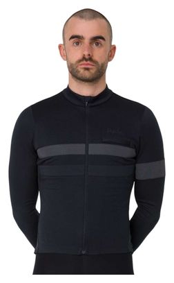 Heren Rapha Brevet Zwarte Trui met lange mouwen