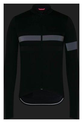 Heren Rapha Brevet Zwarte Trui met lange mouwen