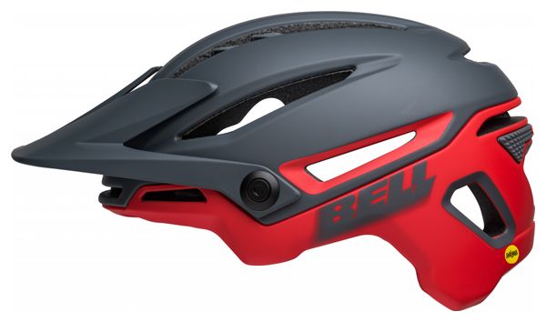 Casque Bell Sixer Mips Gris Rouge
