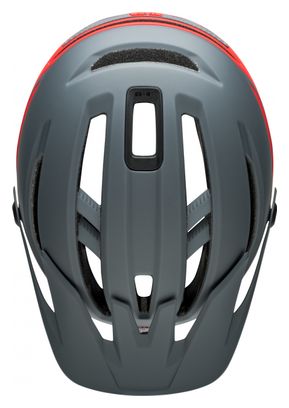 Casque Bell Sixer Mips Gris Rouge