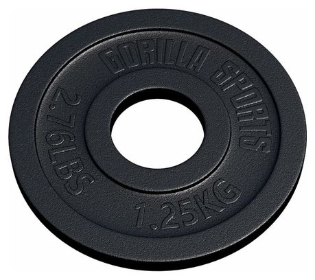 Disques Olympiques en fonte - 50/51 mm - Poids : 1 25 KG