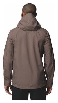 Giacca impermeabile Columbia Trailborne 2.5L grigia da uomo