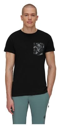 Camiseta de bolsillo Mammut Massone Negra