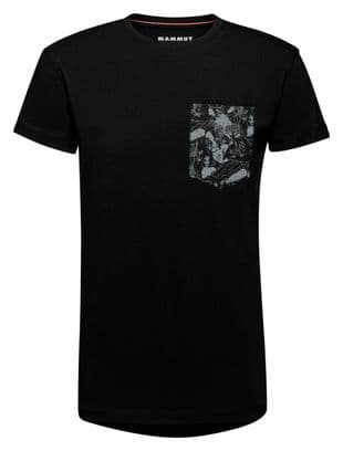 T-Shirt Mammut Massone Pocket Noir