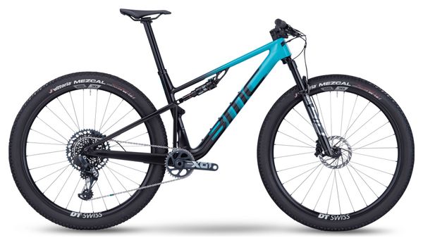 BMC Fourstroke 01 One Full Suspension MTB Sram X01 Eagle AXS 12S 29''  Turquoise Black 2023