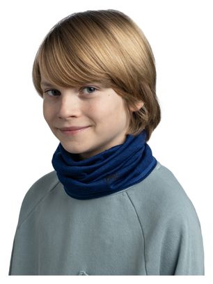 Tour de Cou Enfant Buff Merino Lightweight Bleu