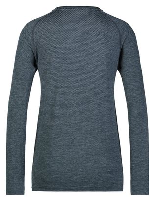 Camiseta de manga larga sin costuras Odlo Essentials para mujer Azul