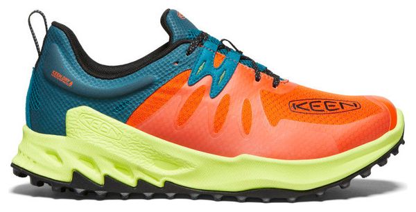 Keen Zionic Waterproof Hiking Shoes Blue/Orange