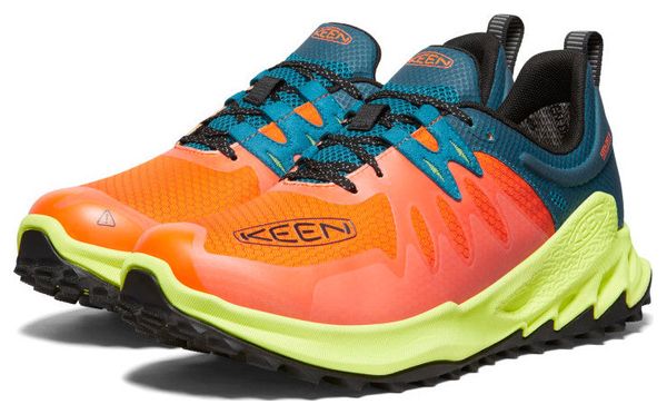 Keen Zionic Waterproof Hiking Shoes Blue/Orange