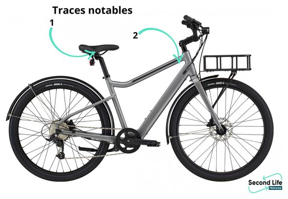 Produit Reconditionné - Vélo de Ville Électrique Cannondale Treadwell Neo 2 EQ MicroSHIFT 8V 250Wh 650b Gris 2023