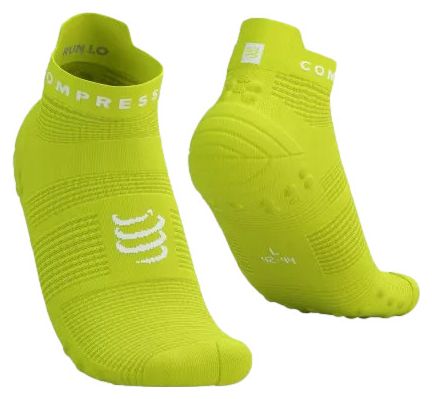Compressport Pro Racing Socks v4.0 Run Low Sheen Green