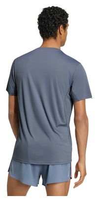 Camiseta de running adidas Adizero Essentials gris para hombre