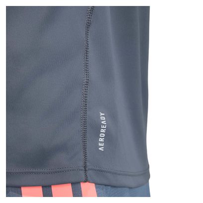 Camiseta de running adidas Adizero Essentials gris para hombre