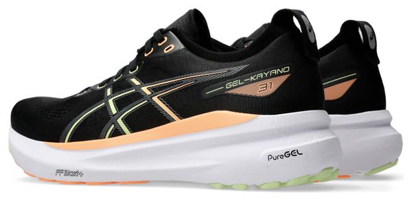 Chaussures Running Asics Gel-Kayano 31 Noir/Orange Homme