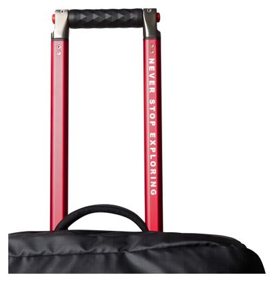 Mochila de viaje The North Face Base Camp Roller 94 L, color negro