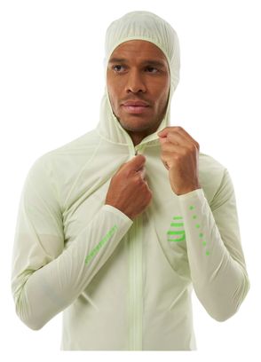 Veste Imperméable Compressport Hurricane Vert Homme