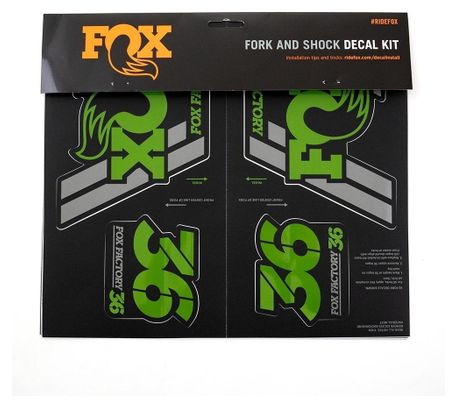 Kit Stickers Fox Racing Shox Heritage Vert