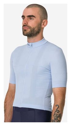 Maillot Rapha Brevet Azul Manga Corta Element Hombre