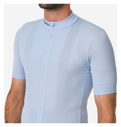 Maillot Rapha Brevet Azul Manga Corta Element Hombre