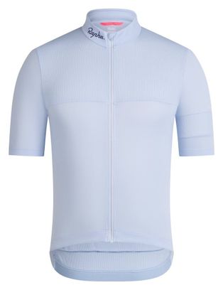 Maillot Rapha Brevet Azul Manga Corta Element Hombre