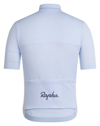 Maillot Rapha Brevet Azul Manga Corta Element Hombre