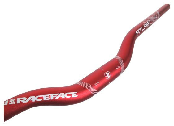 RACE FACE ATLAS 1.25 Stuur Verhoogd 32mm Rood 31.8mm 785mm