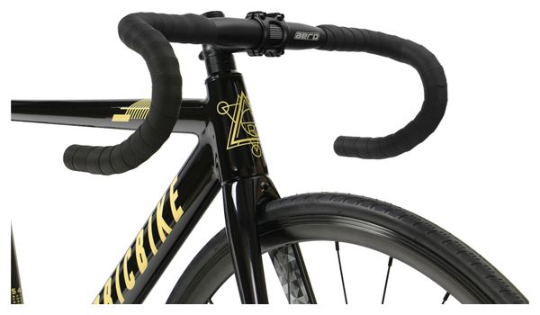 Velo Fixie Fabricbike Aero Glossy Black et Gold