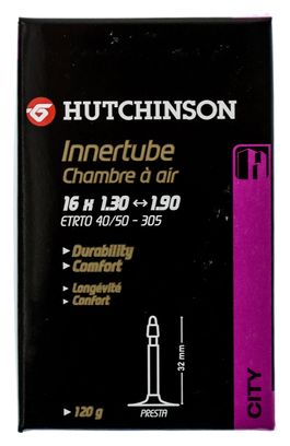 HUTCHINSON Innenrohr STANDARD 16 &#39;&#39; Presta 32mm