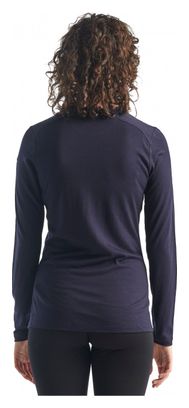 Langarmtrikot Damen Icebreaker 200 Oasis Blau