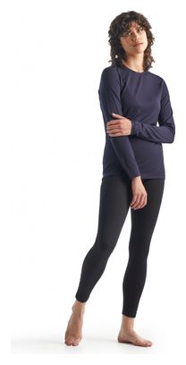 Langarmtrikot Damen Icebreaker 200 Oasis Blau