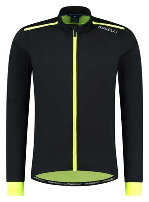 Veste Velo Hiver Rogelli Core - Enfant - Noir/Jaune