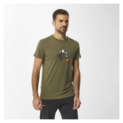 Heren Millet Boulder T-shirt Groen