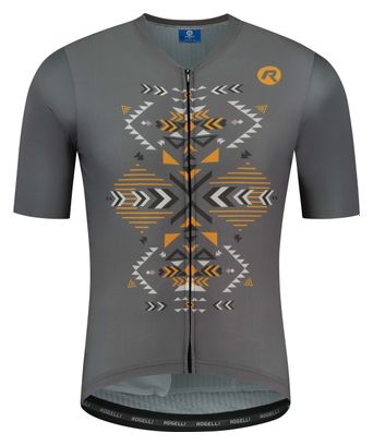 Maillot Manches Courtes Velo Rogelli Totem - Homme