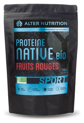 Boisson Protéinée Alter Nutrition Native Bio Sport Fruits Rouges 700g