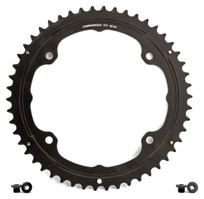 Campagnolo Plateau FC-PO150B Compact 11V 50T (50x34) Pas 145mm Noir MY18