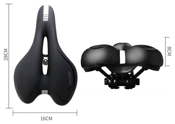 Selle unisexe Gel Comfort femmes hommes Royal