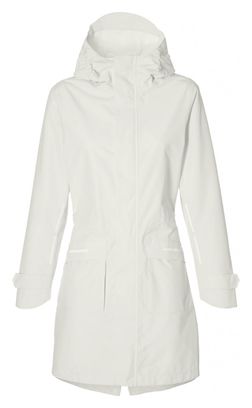 Basil Mosse parka de pluie vélo femme blanc