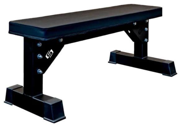 Evolve Fitness EC-050 Flat Bench - Banc d'haltères plat extra robuste pour le fitness