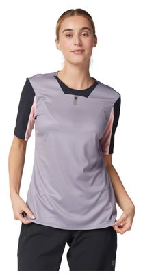 Maillot de manga corta para mujer Fox Defend Gris