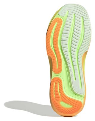Chaussures Running adidas Supernova Rise 3 Blanc/Vert/Orange Homme