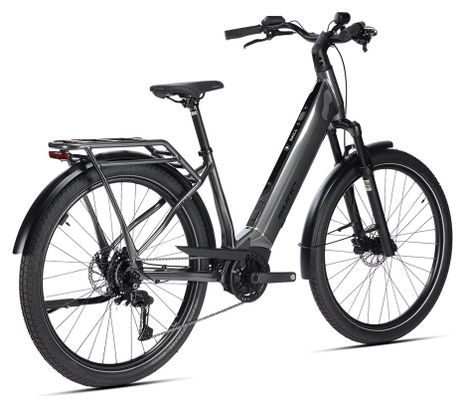 Sunn Skill S1 Trapezio 27,5'' Shimano Cues 10v 500Wh Grigio Bicicletta urbana elettrica