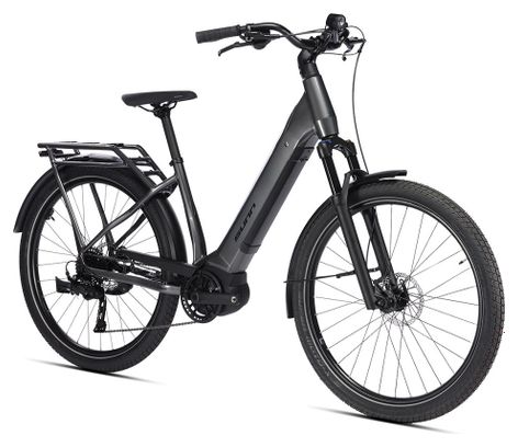 Sunn Skill S1 Trapezio 27,5'' Shimano Cues 10v 500Wh Grigio Bicicletta urbana elettrica