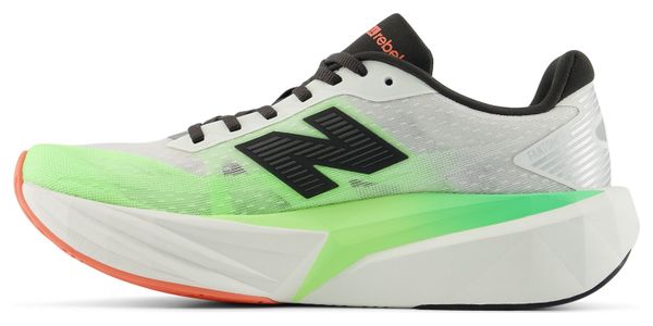 Zapatillas de running New Balance FuelCell Rebel v5 Ekiden Blanco/Verde/Rojo Mujer