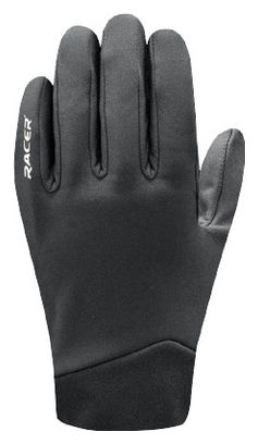 Long Racer Gloves Rafale Black