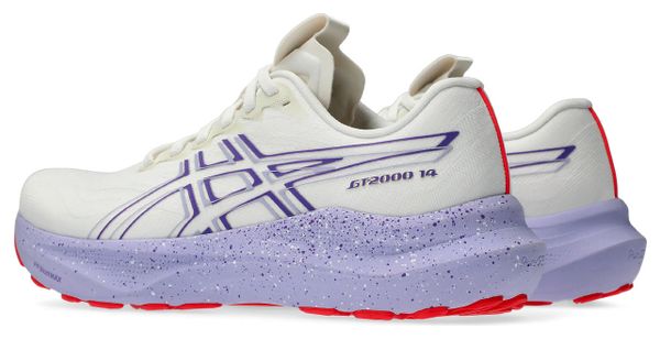 Asics GT-2000 14 Tokyo White/Purple Women's Running Shoes